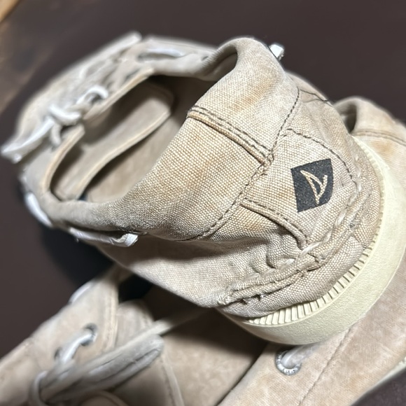 Men’s Sperry top-slider canvas boat shoe - Picture 9 of 10